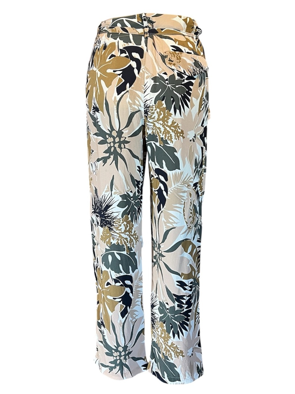 🤎rag & bone Silk “Victoria” Tropical Print Pants - Picture 3 of 8